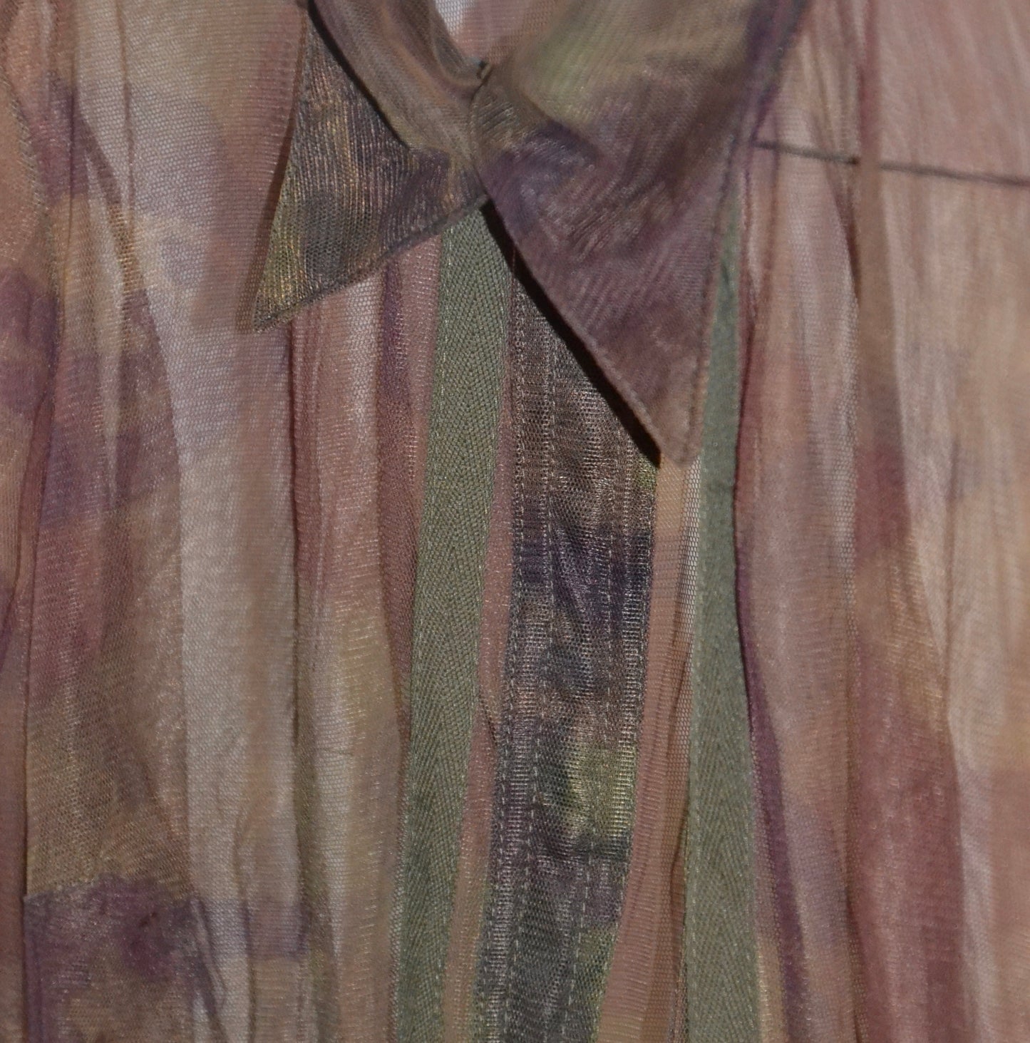 camicia trasparente militare