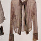 camicia trasparente militare