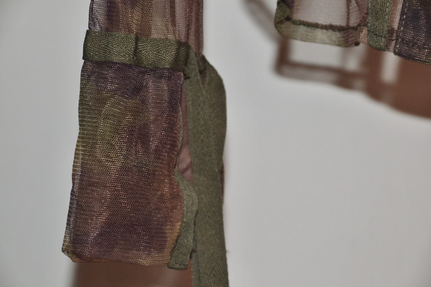 camicia trasparente militare